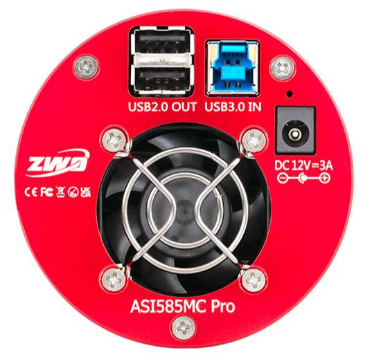 【３年保証】ZWO ASI 585MC Pro カラー/冷却モデル 3年保証・即納】【新品/未使用】 ZWO ASI 585MC Pro カラー 冷却
