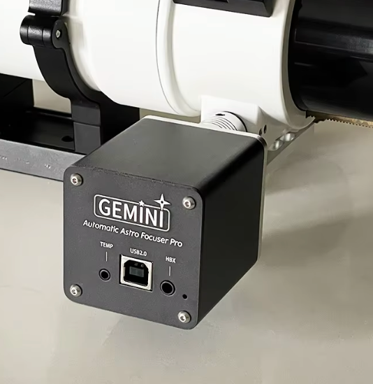 GEMINI EAF Automatic Star Focuser Pro（プレミアムパッケージ）｜ハンドコントローラー＋温度センサー同梱・USB単一給電のフルセット電子オートフォーカサー