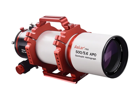 Askar アスカー FRA500 鏡筒｜口径90mm 焦点距離500mm F5.6 ペッツバール5枚玉 APO アストログラフ イメージサークル55mm 天体撮影｜初期不良60日保証＋3年保証