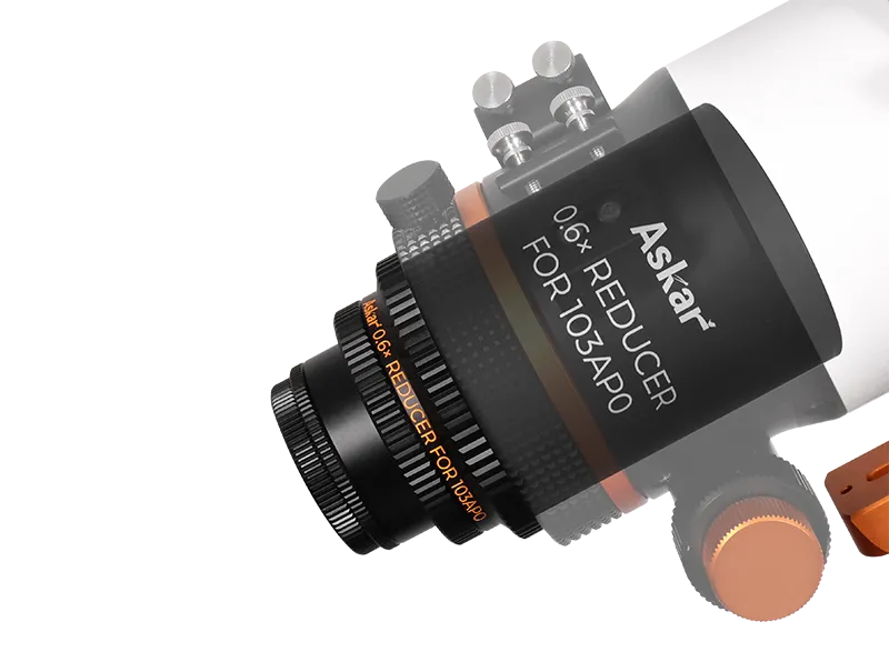 Askar アスカー 103APO用 0.6x レデューサー｜F4・焦点距離420mm フルサイズ対応 4枚玉 天体撮影｜初期不良60日保証＋3年保証