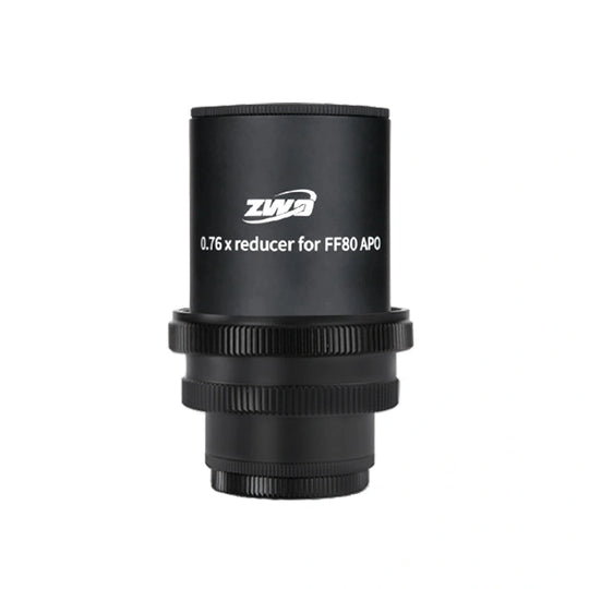 【3年保証・即納】31,300円割引(定価41,100円)【新品未使用】 ZWO FF80APO 0.76X フルフレームレデューサー Full Frame Reducer