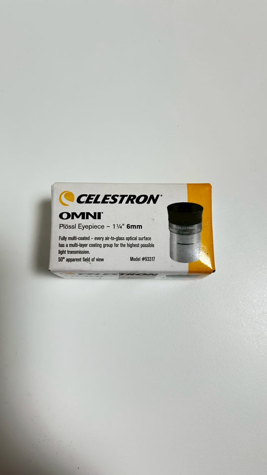 Celestron Plössi Eyepiece - 1 1/4 6mm #93317