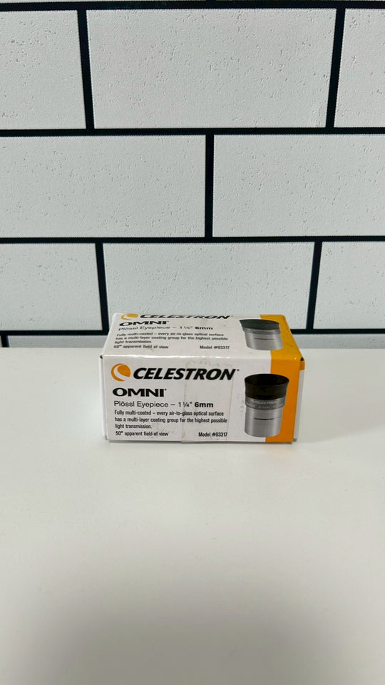 Celestron Plössi Eyepiece - 1 1/4 6mm #93317