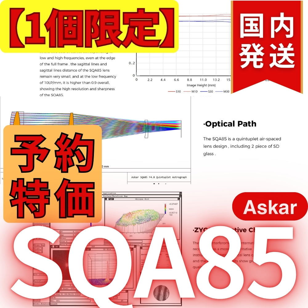 定価より113,500円割引（定価511,500円）国内発送【新品/未使用】アスカー Askar SQA85