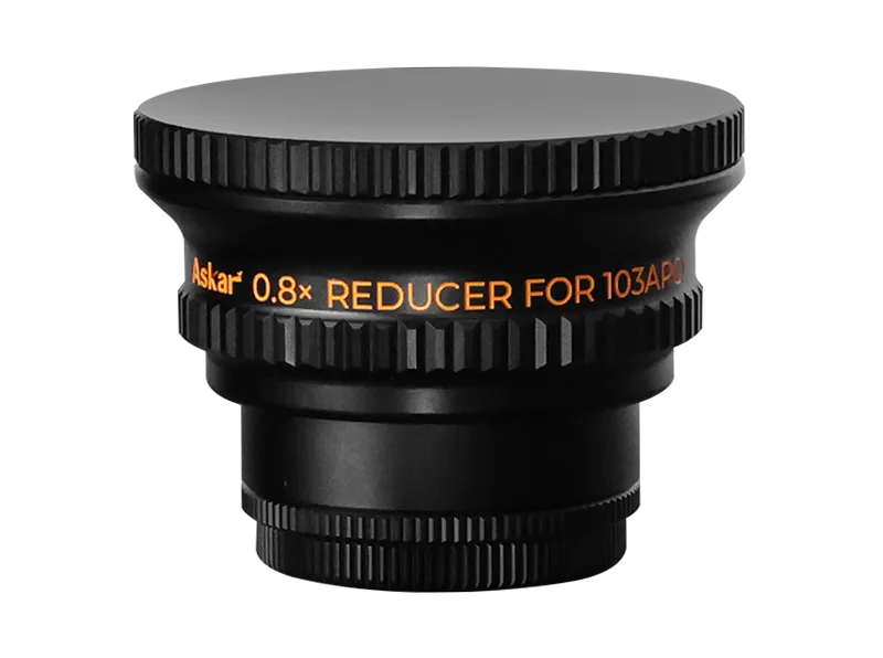 Askar アスカー 103APO用 0.8x レデューサー｜F5.4・焦点距離560mm フルサイズ対応 3枚玉 天体撮影｜初期不良60日保証＋3年保証