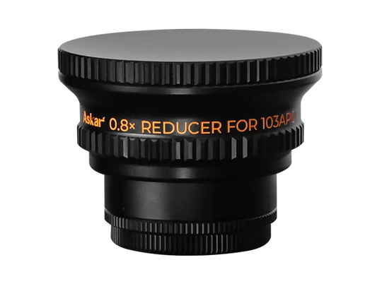 Askar アスカー 103APO用 0.8x レデューサー｜F5.4・焦点距離560mm フルサイズ対応 3枚玉 天体撮影｜初期不良60日保証＋3年保証