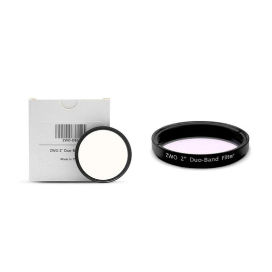 4,100円割引(定価25,900円)国内発送【新品/未使用】 ZWO Duo Band Filter 2インチ デュオバンドフィルター